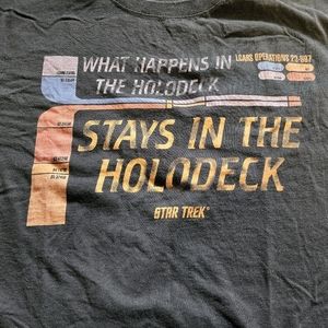 STAR TREK TNG Holodeck Men's 2X Tshirt